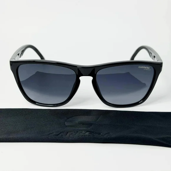 🕶️ Carrera 5041/S Rectangular Sunglasses | Black/Grey Gradient | Authentic - Picture 2 of 4